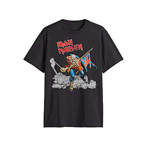 Iron Maiden, Men's & Big Men's Graphic Tee, Assorted, Sizes XS-3XL From $5.95