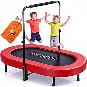 Amazon – ANCHEER 56-Inch Kids Trampoline - $59.99 w/ Code