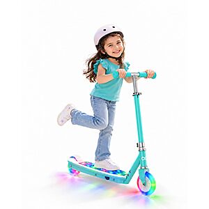 Gyroor KS2 Kids Electric Scooter, Aqua Blue - $59.99 After coupon