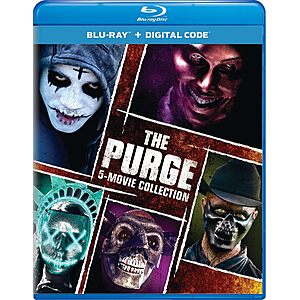The Purge: 5-Movie Collection - Blu-ray $14.99 Amazon.com