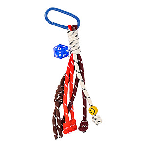 Weekend Academy Girls Paracord Keychain w/ D20 Dice Accent $2.82 + Free Shipping w/ Walmart+ or on $35+