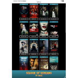 Fanflix Season Of Screams TV sale