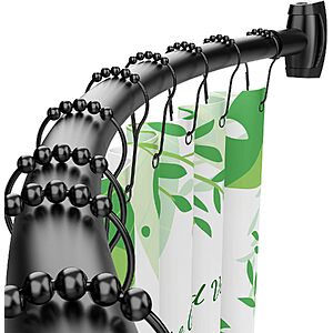 Amazon – Curved Shower Curtain Rod for Bathroom, 40-72 Inches Adjustable Shower Rod - $13.74–$18.14 w/ Code
