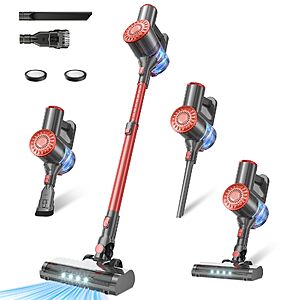 Amazon – Tipdiy Cordless Vacuum Cleaner With 45KPA 45Mins for Hard Floor & Carpet - $44.99 w/ Code
