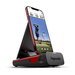 Rapsodo MLM Mobile Launch Monitor Golf Simulator (iOS) $130 + Free Shipping
