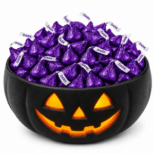 5-Lb Hershey's Kisses Special Midnight Magic Halloween Dark Chocolates $19.99 + Shipping is free.