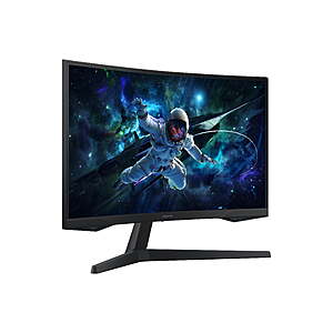 Samsung 27" Odyssey G55C QHD 165Hz 1ms Curved Gaming Monitor, 4.7 in Depth~$179 @ Walmart~Free Pickup, Shipping Or Delivery With Walmart+ $35 Order