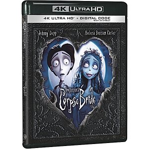 Tim Burton's Corpse Bride (4K Ultra HD + Digital) $14.99 Amazon.com