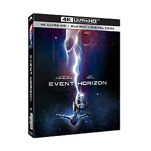 Event Horizon [4K UHD] + Blu Ray + Digital $19.95 Amazon.com