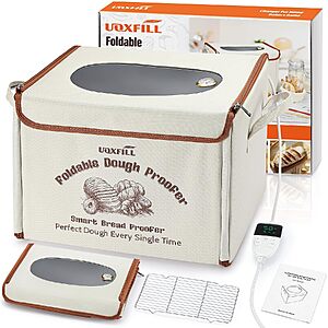 36L Uoxfill Folding Bread Proofing Box w/ Temp Control $24.99 + Free Shipping