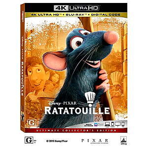 Ratatouille (4K Ultra HD + Blu-ray + Digital Code) $21.36 Walmart.com