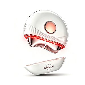Red Light Electric Gua Sha Facial Neck Sculpting Tools with Heat, Cold, Microcurrent, Lymphatic Drainage Massager Device $39.99