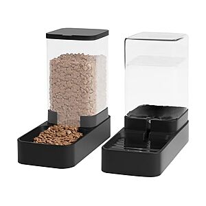 Wefeedy Automatic Cat Feeder & Water Dispenser Set $10.99 + Free Shipping w/ Prime