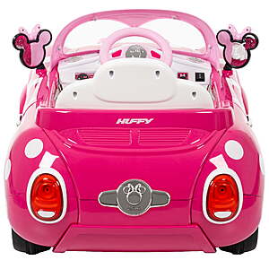 Huffy 6V Disney Minnie Mouse Convertible Ride-On Car with Remote Control, Ages 3-7, Kids, Pink~$98 @ Walmart~Free Shipping!