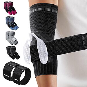 2-Pack CAMBIVO Dual Gel Pad Compression Sleeve $14.99 + Free Shipping w/ Prime or on $35+