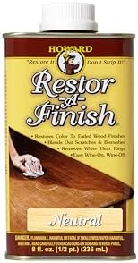 $10.40 | 8-Oz HOWARD Neutral Restor-A-Finish at Amazon