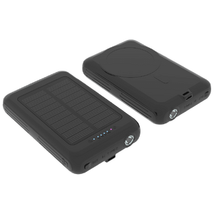 Brookstone 5000mAh MagSafe Solar Power Bank (Black) $15.99 + Free Shipping
