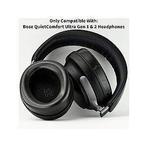 Comply Premium Memory Foam Replacement Ear Pads for Bose QuietComfort Ultra Gen 1 & 2 Headphones |  $4.99 w/ Free Ship from Woot using Prime