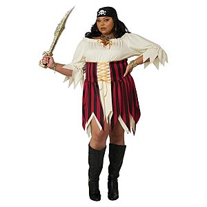 California Costumes Women's Pirate Halloween Costume (1X Plus Size) $22.31 + Free Shipping w/ Prime or on $35+