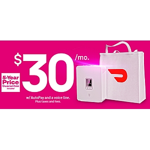 T-Mobile 5G Home Internet: Plans from $35 Monthly w/ AutoPay + Voice. Plus, get a month on them & up to $200 back
