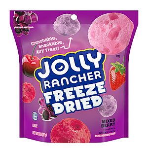 Jolly Rancher Freeze Dried Mixed Berry Candy (3.1-Oz) $3.81 w/ S&S + Free Shipping w/ Prime or on $35+