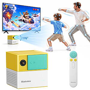 Blackview PlayPop 8 AI Motion Active Play System for Kids & Families, 4-Player, No Controllers, Great for Game Nights & Parties $239.99