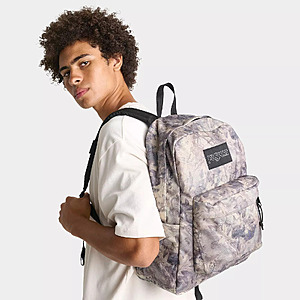 New Finish Line Members: 26L Jansport Superbreak Plus Backpack (Camo) $0, 27L The North Face Vault Backpack (Pale Teal) $16, & More  + Free Shipping on $75+