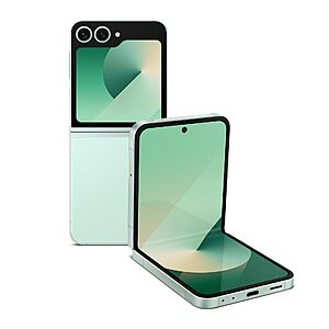Samsung Galaxy Z Flip6, 512GB Unlocked Android Smartphone, Mint $844.9