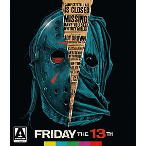 Friday The 13th [4K Ultra HD] Arrow Edition $25 Amazon.com