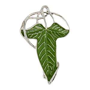 OFFICIALLY LICENSED: Lord Of The Rings Fellowship Elven Leaf Brooch $5.27