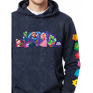 Super Mario Galaxy, Men's Graphic Hoodie, Here We Go $12.47
