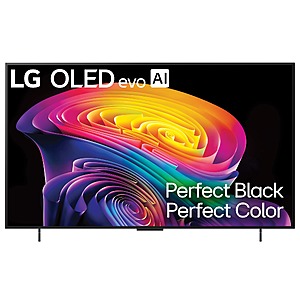 LG 42" Class C6 OLED evo AI 4K Smart webOS TV with Perfect Black and Perfect Color (2026) $949.99