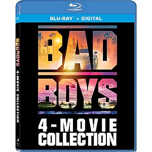 Bad Boys Ultimate 4 Movie Collection Blu Ray $25.15 Amazon.com