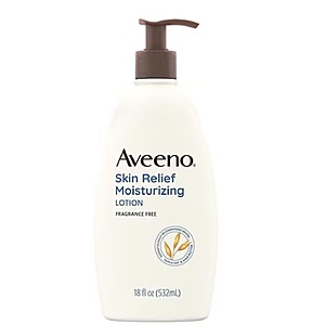 YMMV - Aveeno Skin Relief Moisturizing Lotion For Very Dry Skin Fragrance-Free, 18.0 fl oz - $6.49