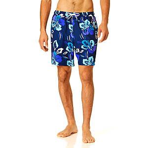 Rugged Shark Men's & Big Men's Swim Trunks, 7" Inseam, Sizes S-3XL (various) - from $3.91