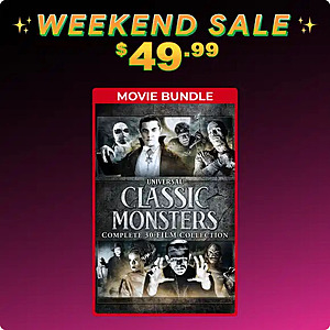 Universal Classic Monsters 30-Film Digital Collection $49.99