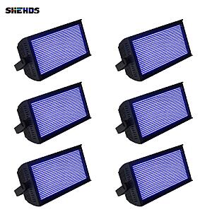 6-Pack SHEHDS 200W RGB LED Marquee Strobe Stage Blinder Light $386 + Free Shipping