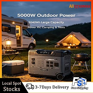 OUKITEL BP5000 Pro Max 5000W Portable Power Station 5040Wh LiFePO4 $1871 + Free Shipping