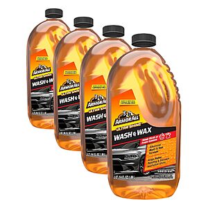 4-Pack 64-Oz Armor All Ultra Shine Car Wash & Wax $17.89 + Free Shipping w/ Prime or on $35+