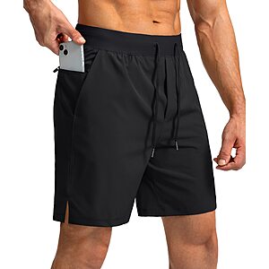 Amazon – Soothfeel Men's Athletic Running Shorts - $9.85 w/ Code