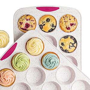 Trudeau Structure Muffin Pans, 2-pack $15.99 free shipping or $9.99 in warehouse Costco.com