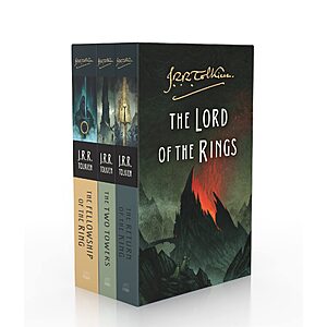 The Lord of the Rings 3-Book Box Set (Paperback) $17.05