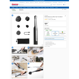 [Costco Members] - In Store Only - HOTO Wand Cordless Spin Scrubber [YMMV] $9.97