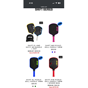 Volair Shift Series Elongated or Widebody BOGO $99