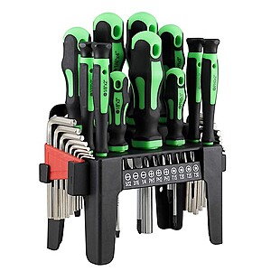 $6.99, free pickup, JobSmart 37 pc. SAE/Metric Screwdriver Set, Tractor Supply