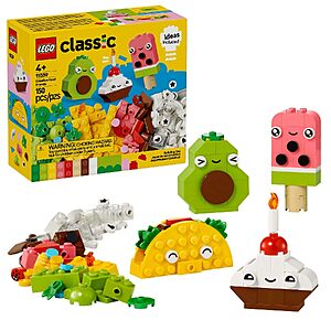 150-Piece LEGO Classic Creative Food Friends Building Set (11039) $6.29 + Free Shipping w/ Prime or on $35+