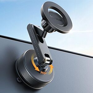 $9.99* | Lamicall MagSafe Adjustable Suction Mount Car Phone Holder at Amazon