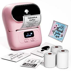 $39.99: Phomemo M110 Label Maker, 3 Tapes