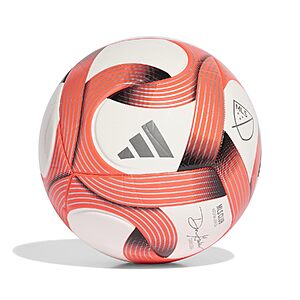 adidas MLS Size 4 Soccer Ball (White/Red) $14.39 + Free Shipping w/ Prime or on $35+