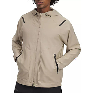 Under Armour Men's Unstoppable Stretch-Woven Soft Shell Jacket (City Khaki/Black) $33.73 + Free Shipping on $49+